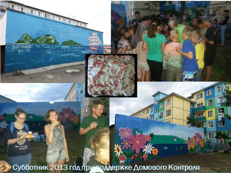 Субботник 2013 год при поддержке Домового Контроля